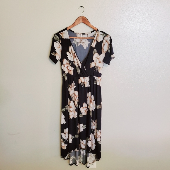 Pink blush maternity dress - Picture 6 of 7